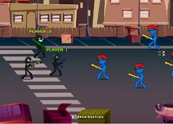 Ritorno Del Team Stickman screenshot del gioco