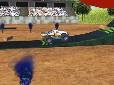 Stunt Monsters 3D στιγμιότυπο οθόνης παιχνιδιού