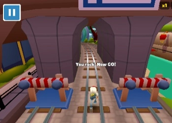 Subway Surfers-Bubbel schermafbeelding van het spel