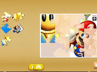 Super-Mario-Puzzle Spiel-Screenshot