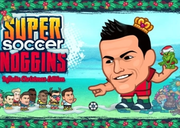 Super Soccer Noggins - Edicioni i Krishtlindjeve pamje nga ekrani i lojës