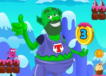 Petualangan Super Troll Candyland tangkapan layar permainan