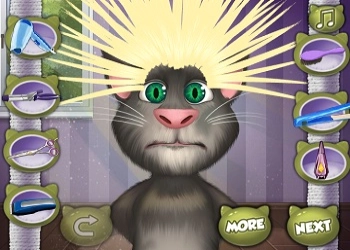 Salone Di Bellezza Di Talking Tom screenshot del gioco