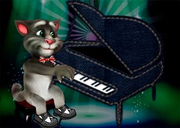 Talking Tom Piano Time στιγμιότυπο οθόνης παιχνιδιού