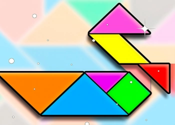 Tangram Puslespil skærmbillede af spillet