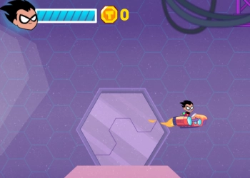 Teen Titans Go: Atacul Dronei captură de ecran a jocului