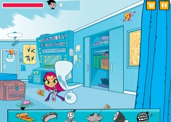 Teen Titans Go! Jocuri: Bătălia Mâncării captură de ecran a jocului