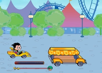 Teen Titans Go! Jocuri: Robin Vs See-more captură de ecran a jocului