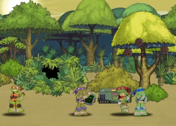 Teenage Mutant Ninja Turtles: Un Tuffo Nel Passato screenshot del gioco