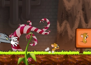 Tom en Jerry Spellen: Chocolade Achtervolging schermafbeelding van het spel