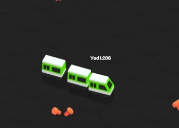 Trains.io 3D captură de ecran a jocului