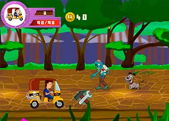 Șofer Nebun De Tuk Tuk captură de ecran a jocului