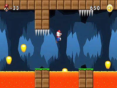 Unfaires Mario 2 Spiel-Screenshot