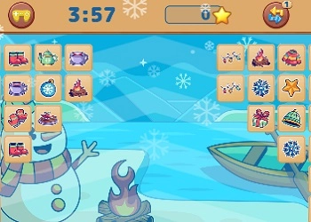 Winter Mahjong Spiel-Screenshot