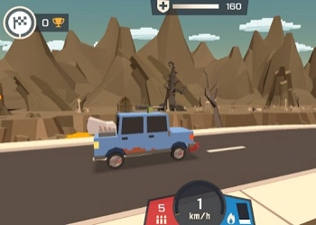 Zombie Derby: Pixel Survival game screenshot