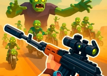 Zombie Droga: Strzelec z Zniszczeniem zrzut ekranu gry