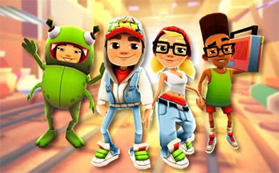 The super runners are not together : r/subwaysurfers